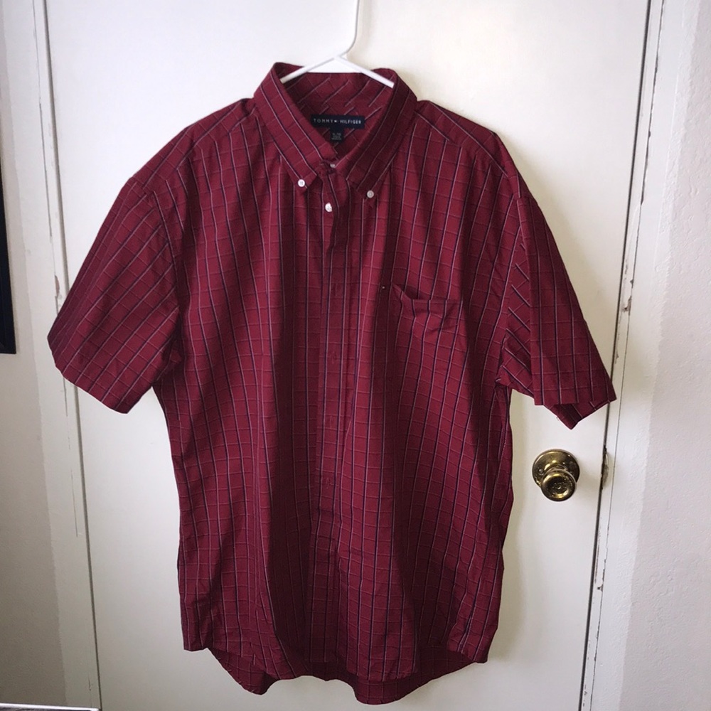 Tommy Hilfiger button down shirt.
